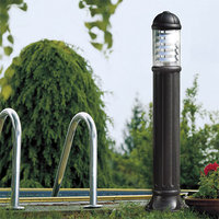Fumagalli Sauro 1100mm Black Bollard