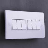 10Amp 6 Gang 2 Way Switch