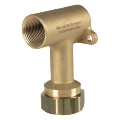 Koppelstuk PLT DN25 x muuraansluiting Rp 1/2