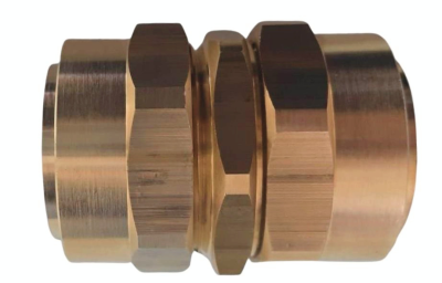 Pushfitting mof DN25-DN25 voor CSST-buis Flexconnect