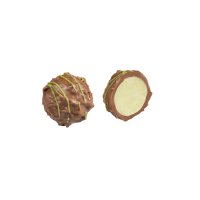 Koenen Chocolates - Pistachio Cream - milk chocolate enrobed pistachio flavour cream 13g x 1.8kg