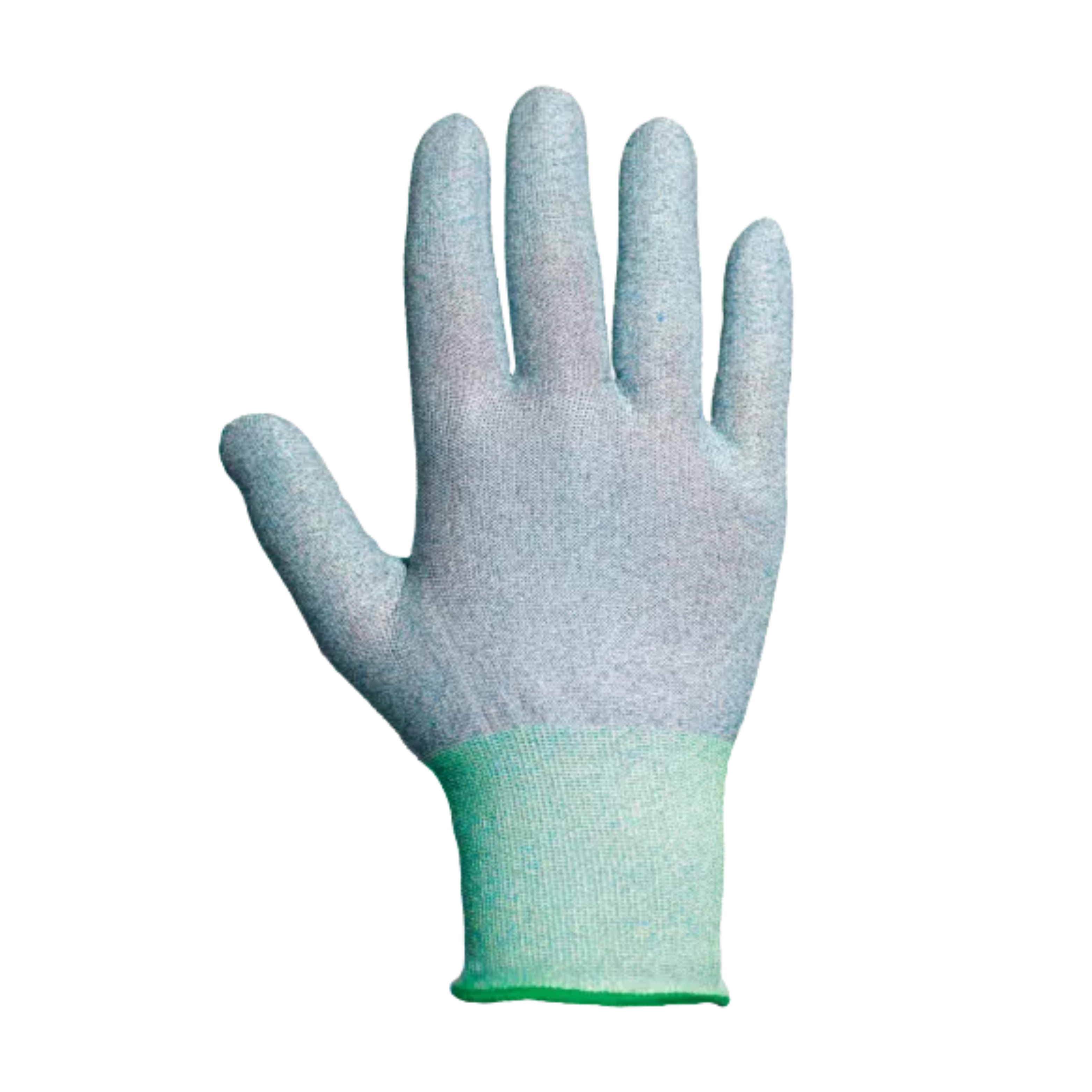 Traffi Cut F Liner Glove with Standard Green Cuff, Sold Per Glove