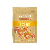 Second Nature Dog Treat Chicken & Calcium Bones 10x100g