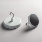 White Magnethook Metal