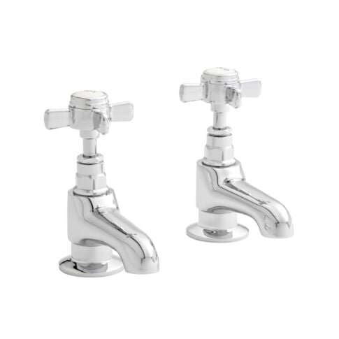 Kartell Klassique Pair Bath Pillar Taps TAP104KL