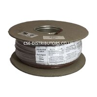 Tri Rated Flexible Panel Cable - 4mm2 Brown / TRI-4-BROWN