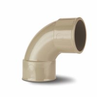 POLYPIPE MU114 SOLVENT GREY SWEPT BEND 92DG 32mm MuPVC