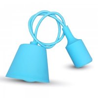 Light Blue Silicone Pendant