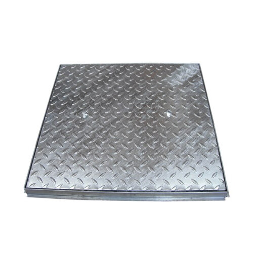 Galvanised Manhole Cover 12" x 12" (2.5 Ton)
