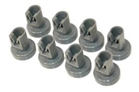 Zanussi Dishwasher Upper Basket Wheel Kit - 8 Pack