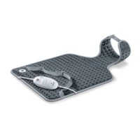 Back & Neck Heat Pad is individually adjustable using abdominal belt and soft hook-and-loop fastener at the neck.