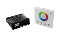 VEGAS 720W controller, IP20, RGB, with wall mounted touch panel