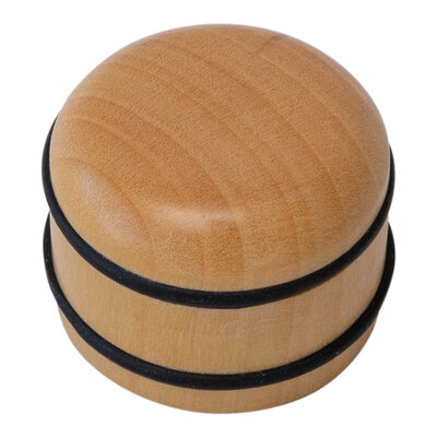 Control Knob Wood TC/PB vintage black ring