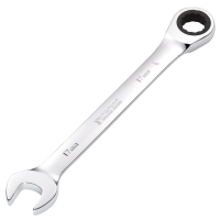 Draper Metric Ratcheting Combination Spanner, 17mm