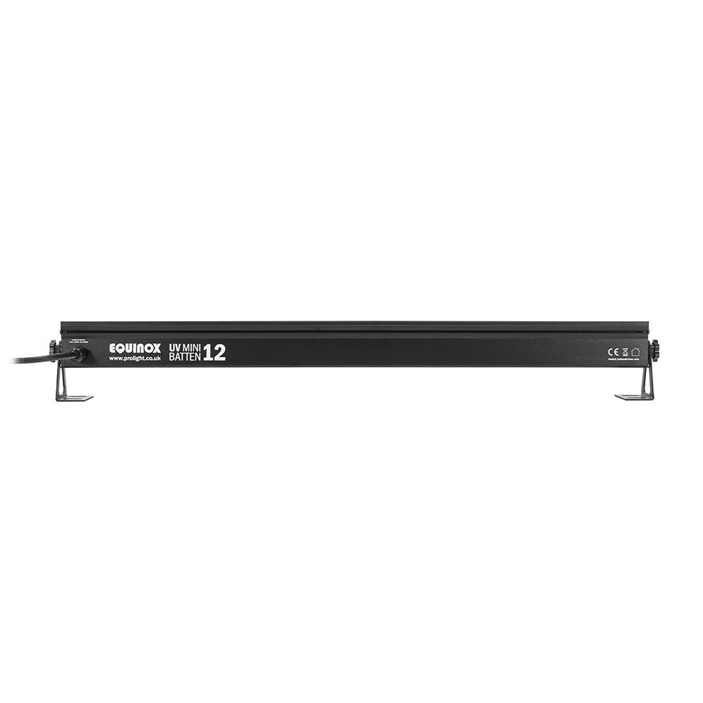 Equinox UV Mini Batten 12 - 12 x 3w UV Batten