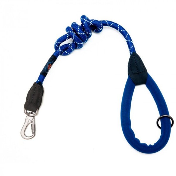 Long Paws Comfort Collection Navy Slide Lock Rope Lead 75cm/30in