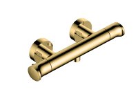 RAK WALL MOUNTED EXPOSED THERMOSTATIC BAR VALVE IN BRUSHED GOLD (RAK-PORTOFINO, RAK-POSITANO, RAK-ISHIA AND RAK-SORRENTO)
