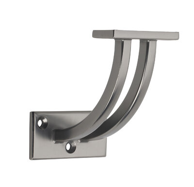 Richard Burbidge Contemporary Gun Metal Handrail Wall Bracket