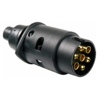 12V 'N' Type 7 Plastic Plug