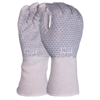 Hot Grip Terry Glove With Nitrile Grip