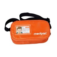 Medpac Midi is Bright orange colour which makes Medpac easy to find.