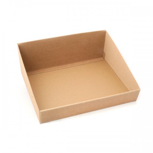 BOX TRAY MEDIUM HIGH BACK 310X240X105MM NATURAL