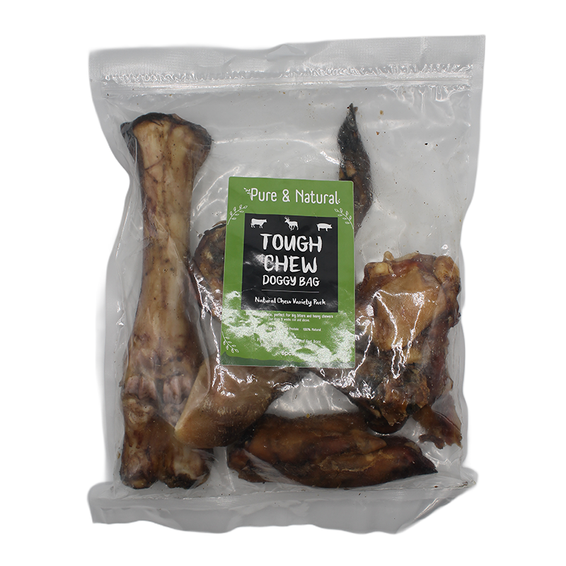 Pure & Natural Doggy Bag Natural Tough Chew Variety Pack 1x5pcs