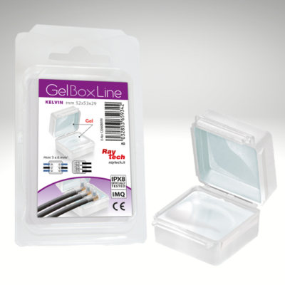 RAYTECH GEL BOX KELVIN IPX8 PREFILLED WITH GEL | KELVIN