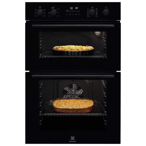 Electrolux Double Oven - Black | EDFDC46K