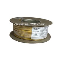 Tri Rated Flexible Panel Cable - 0.5mm2 Yellow / TRI-0.5-YELLOW
