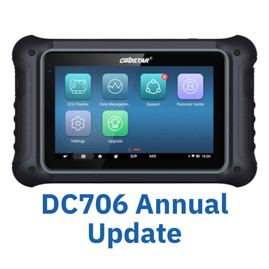 OBDstar DC706 Annual Update
