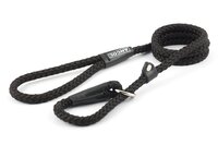 Ancol Viva Nylon Rope Slip Lead 50kg 150 x 1.2cm Black x 1