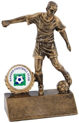 9cm Budget Soccer Figure with 25mm Recess | T