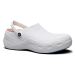 Eziprotekta White Safety Shoe/Work Clog with Safety Toe Cap, Non-Vented