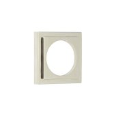 BUR173PN - 52X52mm PN Stepped Square Outer Rose For Escuthceons