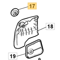 GGP / STIGA - Air Filter Cover Knob [ XHT70 ]