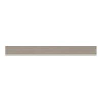 Light Grey Doppia PG PerfectSense Gloss Accent Edging 23 x 1.3 x 75 mtr