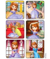 Medibadge Sofia the First Stickers 75pk - DMI Ireland's Leading Dental Supplier - Next Day Delivery