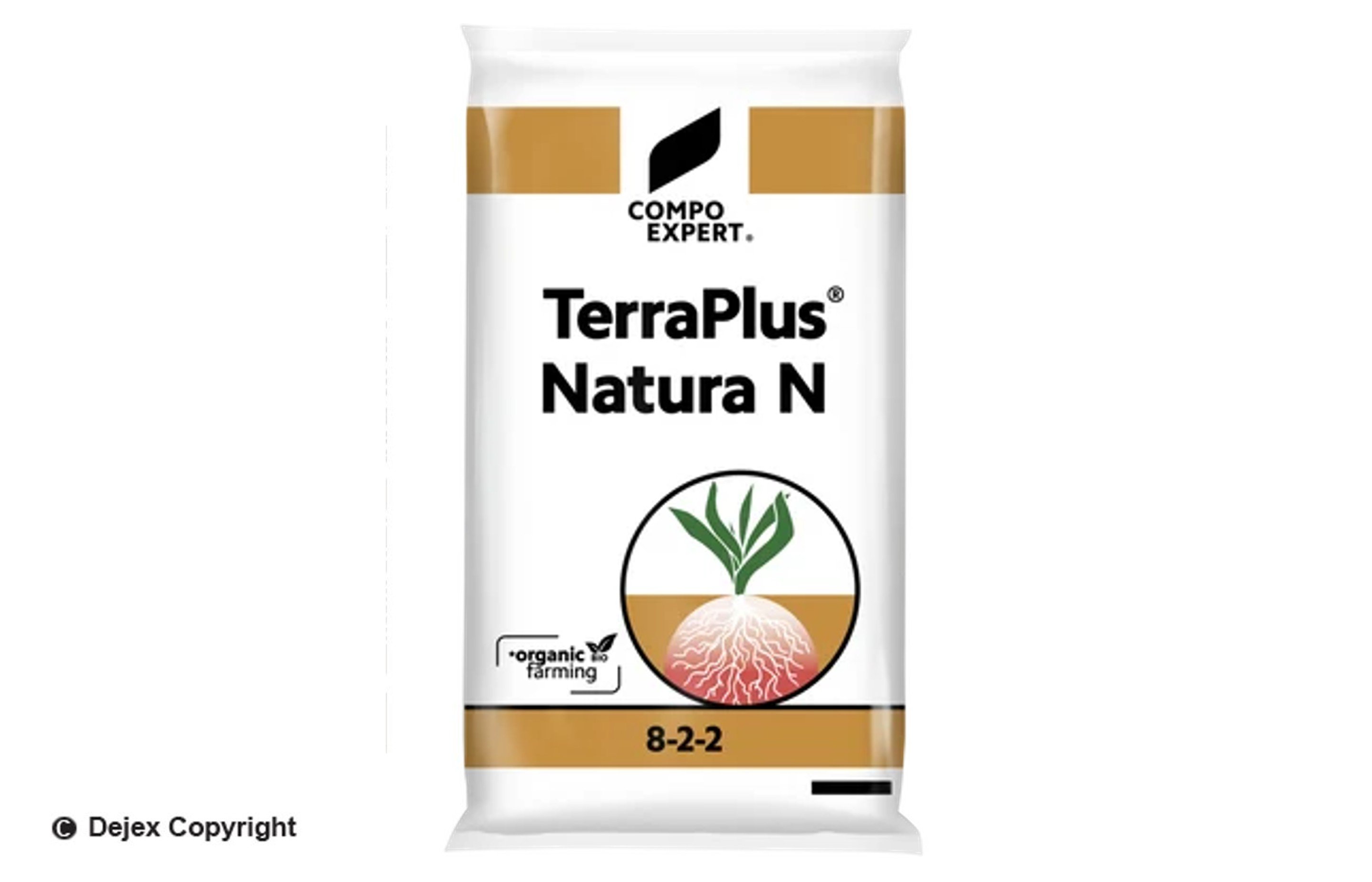 TERRAPLUS NATURA N ORGANIC 08-02-02 (+6Ca+1.8S)
