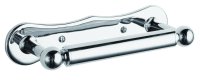 CHROME TRADITIONAL TOILET ROLL HOLDER