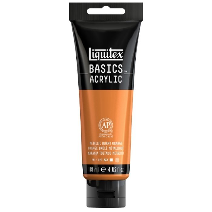 Liquitex Basics 118ml Metallic Burnt Orange