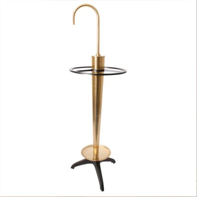 Umbrella Stand Antique Brass - Black 1