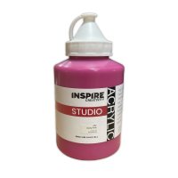 Inspire Studio Acrylic 500ml - Deep Pink