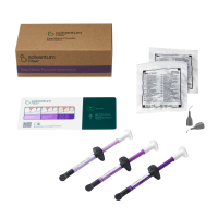 Solventum&trade; Filtek&trade; Easy Match Flowable Restorative, Intro Kit, 3x 2g Syringe Kit (Bright, Natural and Warm)