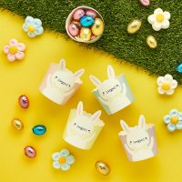Easter Bunny Paper Food Cups - Pack of 10