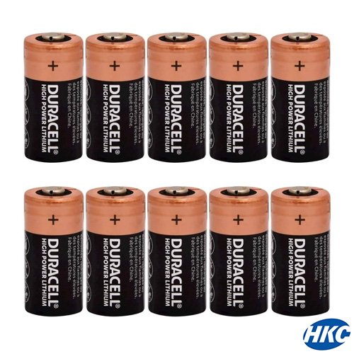 HKC Battery CR123A Pack of 10