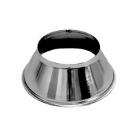 Skirt for 2 Piece Pendent Escutcheon, 1/2" Sprinkler, Chrome Plated, Standard Style