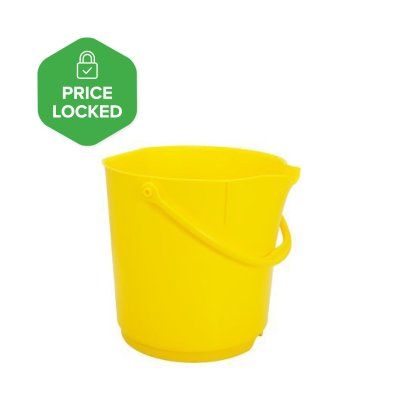 Foodgrade production bucket - 15 ltr, yellow