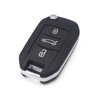 Genuine Peugeot 3 Button Flip ID46