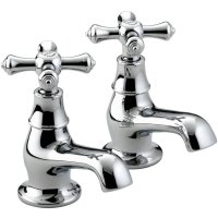 Bristan Colonial Bath Taps Chrome K 3/4 C